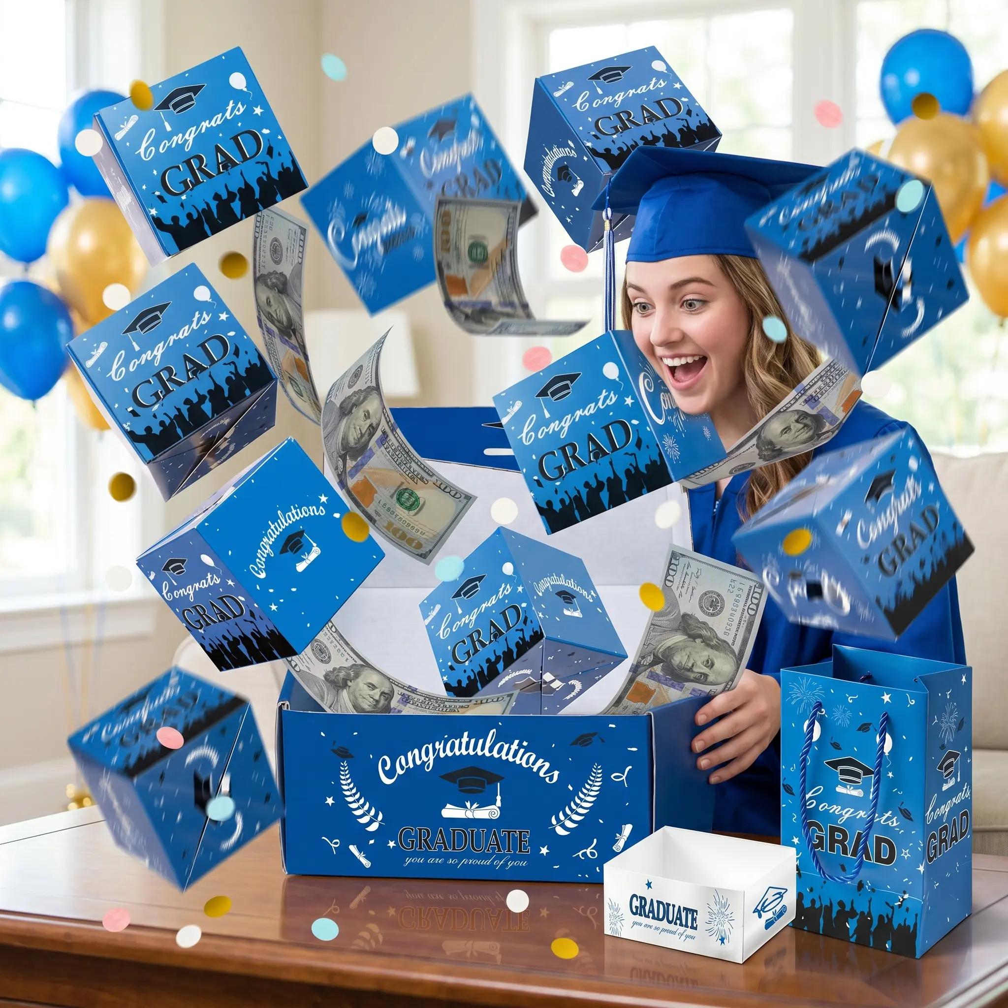 Outdoor Adventure Gifts - 2026 Graduation Explosion Gift Box, Bounce
