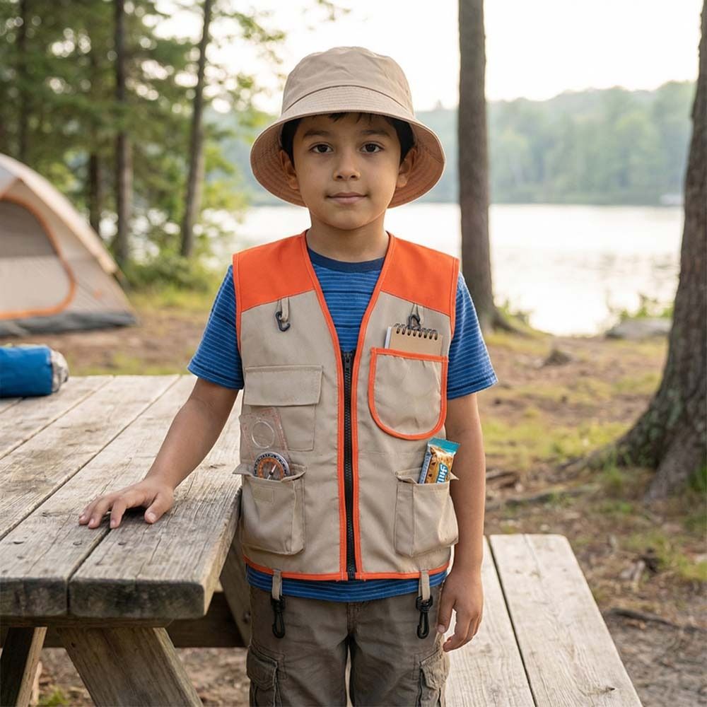 Summer Clothing Explorer Vest  - Outdoor Adventure Movies recension och pris